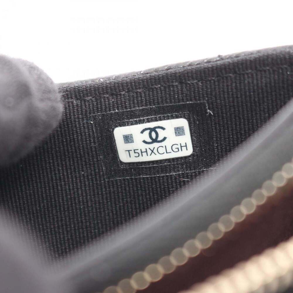 CHANEL Matelasse Wallet/Wallet/Coin Purse Wallet in Caviar (Grained Calfskin)... - Picture 5 of 9